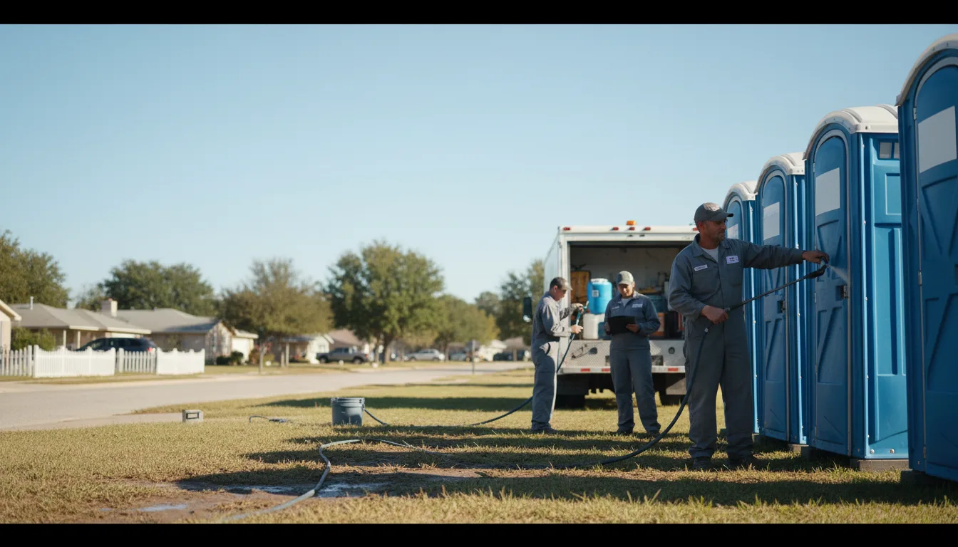 Long-Term Portable Toilet Rental in Garrett, KY near me
